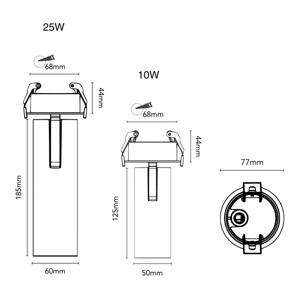 Schéma du produitIROS ENCASTRABLE