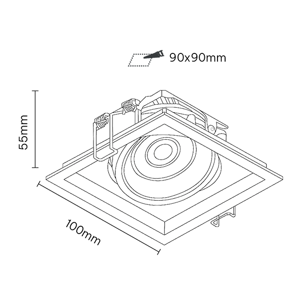 Schéma du produitNUTO 8W